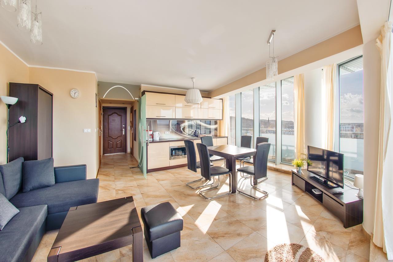 Apartamenty Sun & Snow Wechta - Promenada Gwiazd Z Sauna Miedzyzdroje Kültér fotó